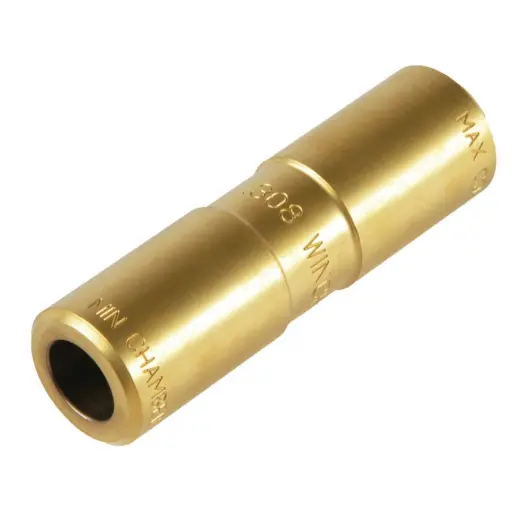 Chamber/Case Length Gauge .308 Win / 7,62×51 RCBS Miernik długości komory/łuski .308 Win / 7.62×51 umożliwia szybkie sprawdzenie nabojów. Sprawdza dopasowanie do komory, długość i średnicę w celu zapewnienia niezawodnego i bezpiecznego działania amunicji.